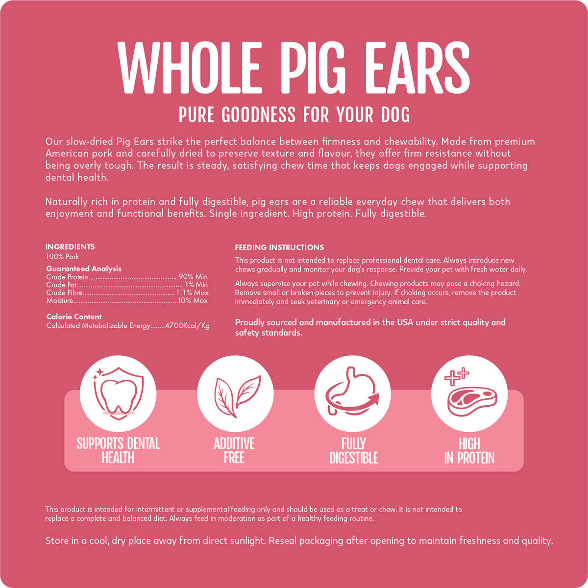 Pig Ear Dog Treat