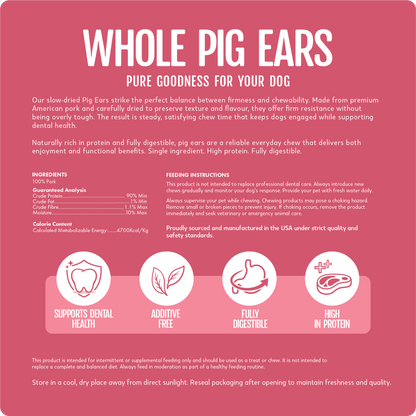 Pig Ear Dog Treat